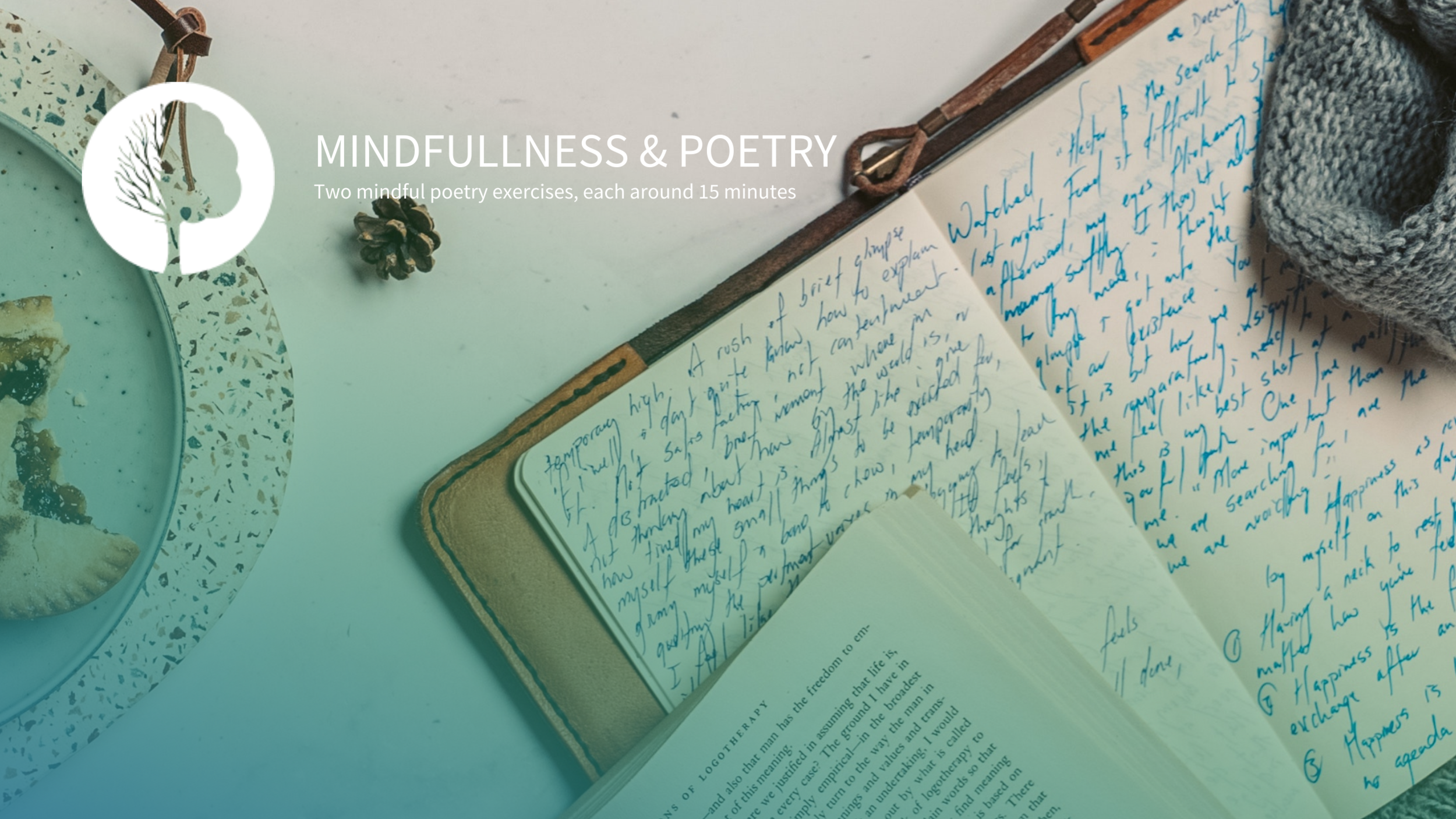 Person writing in a notebook
